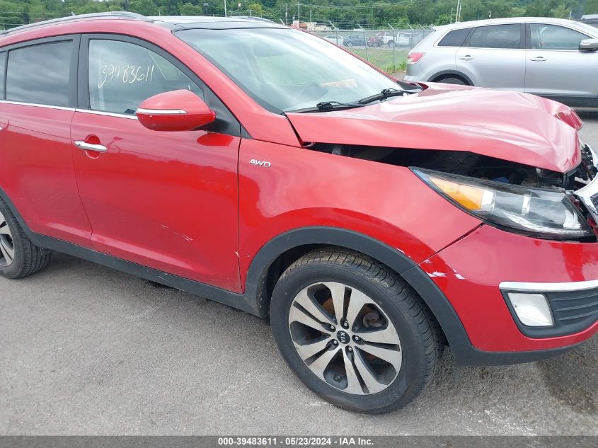 2011 Kia Sportage Ex VIN: KNDPCCA23B7163808 Lot: 39483611