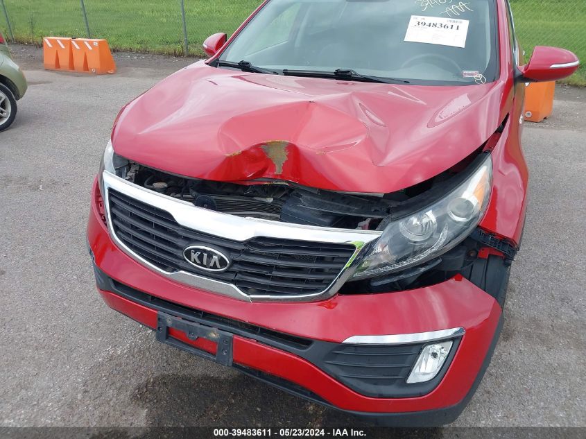 2011 Kia Sportage Ex VIN: KNDPCCA23B7163808 Lot: 39483611