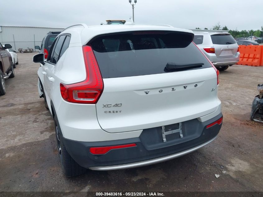 2023 Volvo Xc40 B4 Core VIN: YV4K92HKXP2921279 Lot: 39483616