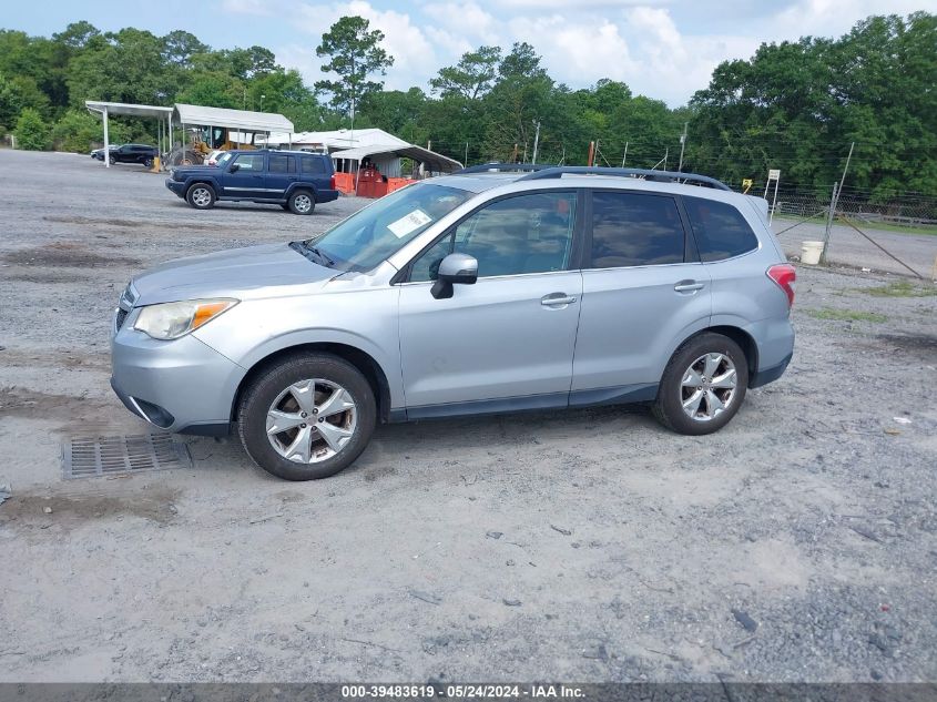 2014 Subaru Forester 2.5I Touring VIN: JF2SJAMC4EH415722 Lot: 39483619