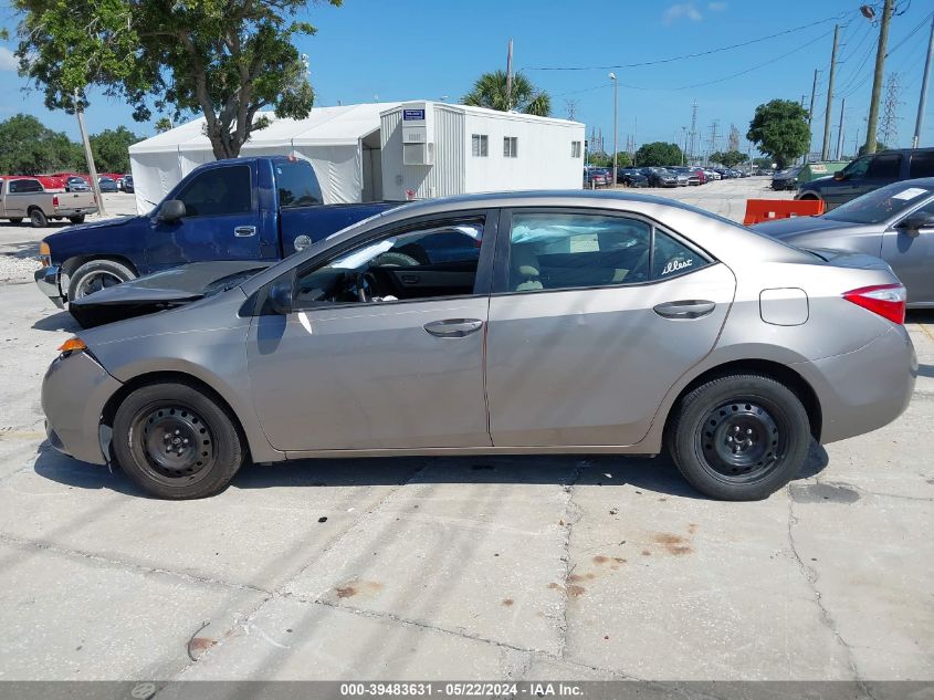 2015 Toyota Corolla Le VIN: 2T1BURHE6FC428297 Lot: 39483631