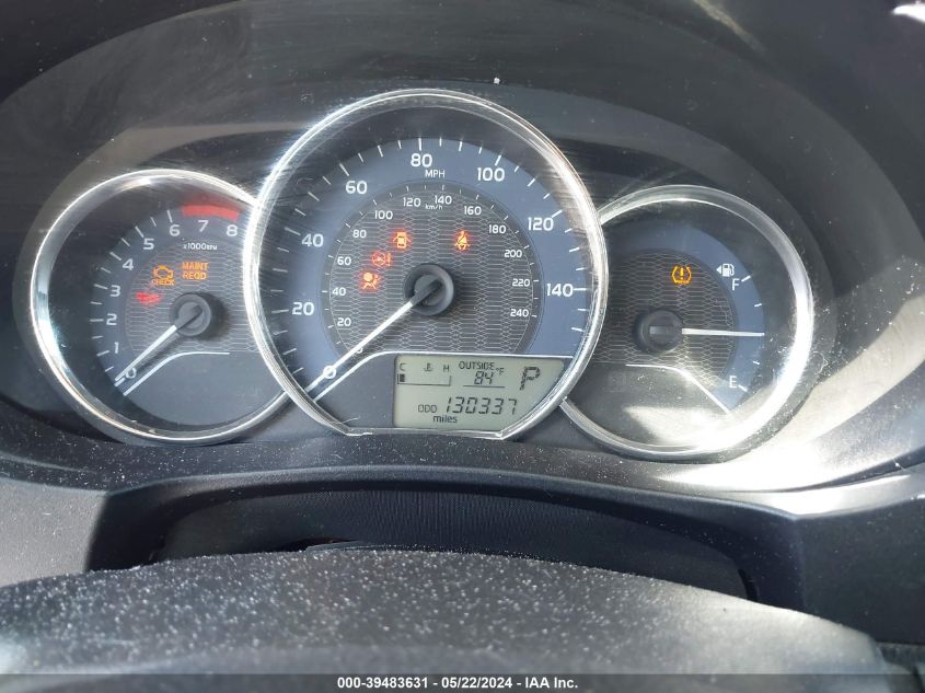 2015 Toyota Corolla Le VIN: 2T1BURHE6FC428297 Lot: 39483631