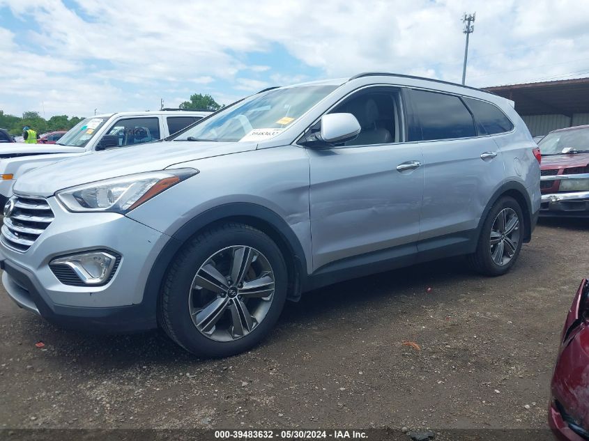 2014 Hyundai Santa Fe Limited VIN: KM8SNDHF8EU074255 Lot: 39483632