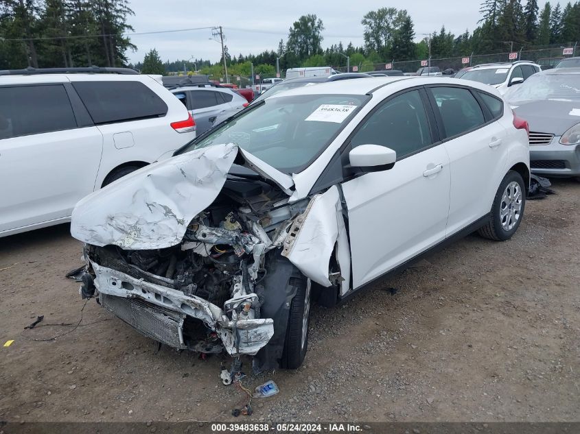 2012 Ford Focus Se VIN: 1FAHP3K20CL452974 Lot: 39483638