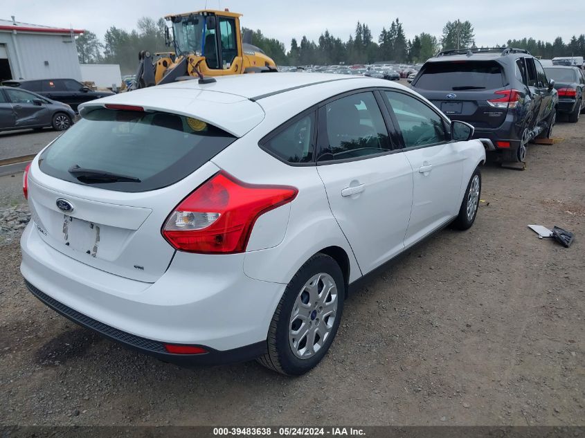 2012 Ford Focus Se VIN: 1FAHP3K20CL452974 Lot: 39483638