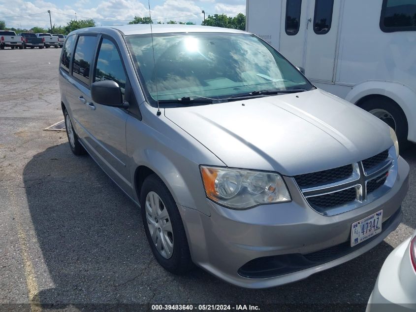 2014 Dodge Grand Caravan Se VIN: 2C4RDGBGXER355527 Lot: 39483640