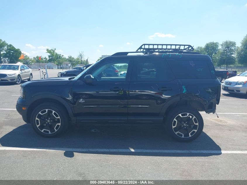 2021 Ford Bronco Sport Outer Banks VIN: 3FMCR9C68MRB30035 Lot: 39483645