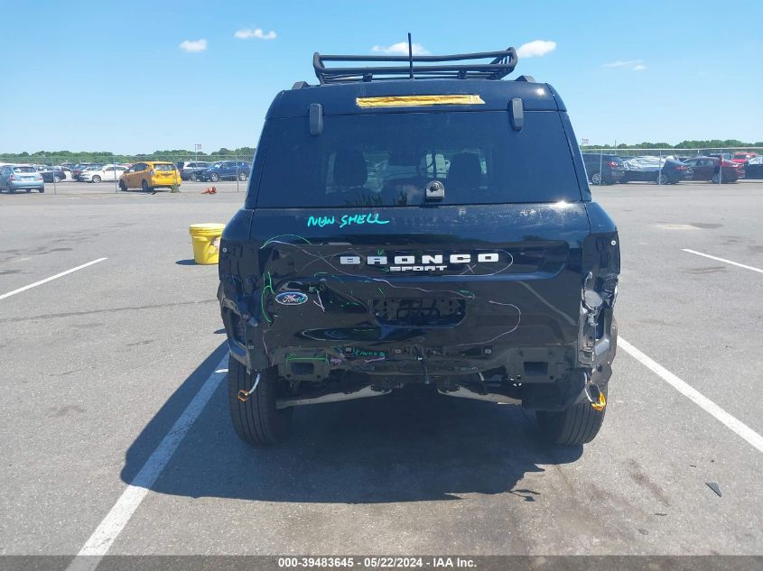 2021 Ford Bronco Sport Outer Banks VIN: 3FMCR9C68MRB30035 Lot: 39483645