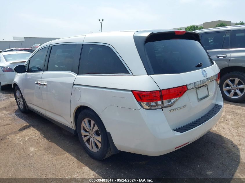 2015 Honda Odyssey Ex VIN: 5FNRL5H42FB105748 Lot: 39483647