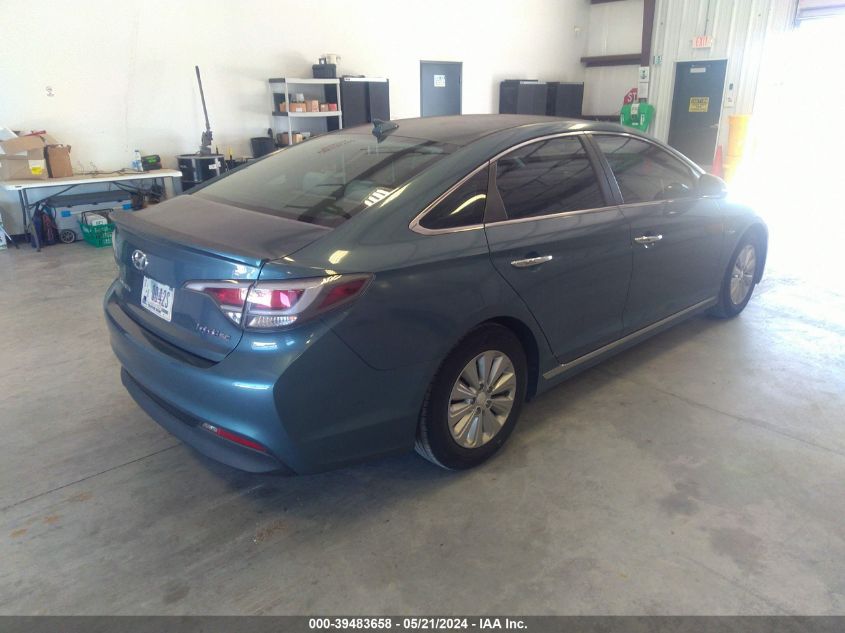 2016 Hyundai Sonata Hybrid Se VIN: KMHE24L17GA038949 Lot: 39483658