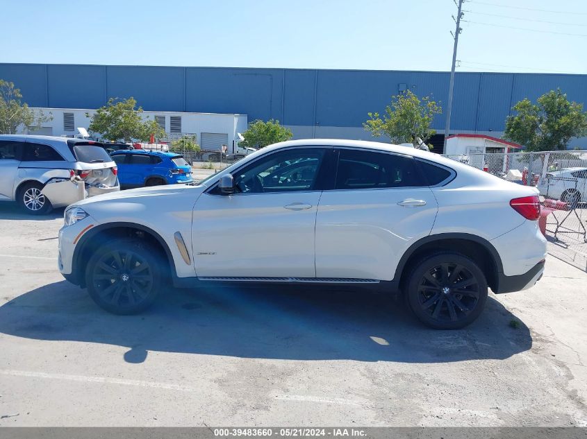 2015 BMW X6 xDrive35I VIN: 5UXKU2C58F0F95707 Lot: 39483660