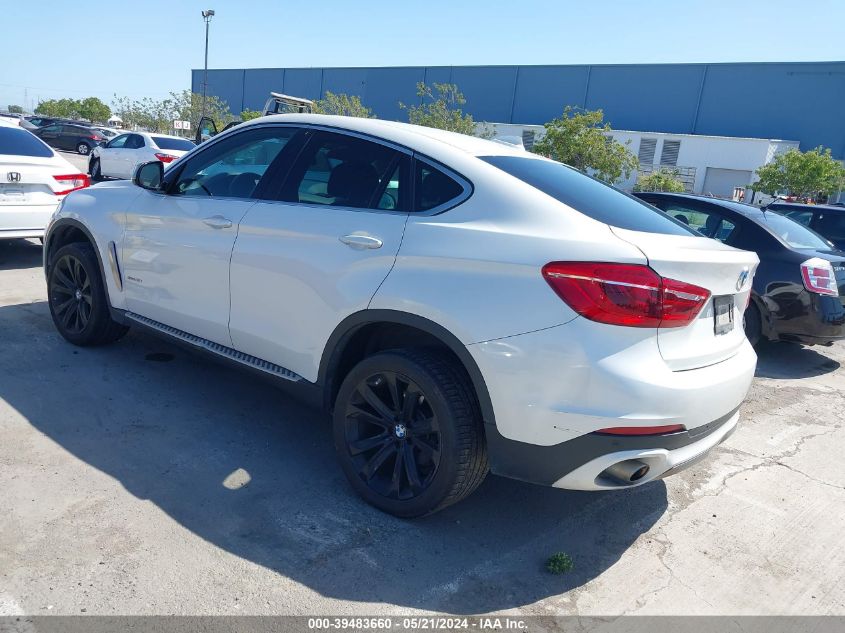 2015 BMW X6 xDrive35I VIN: 5UXKU2C58F0F95707 Lot: 39483660