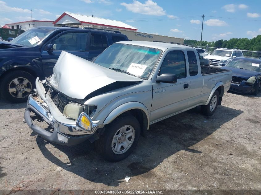 2001 Toyota Tacoma VIN: 5TEVL52N91Z825314 Lot: 39483663