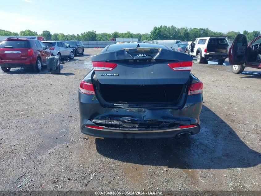 2016 Kia Optima Lx VIN: 5XXGT4L35GG018974 Lot: 39483685