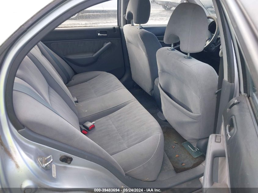 2003 Honda Civic Lx VIN: 2HGES16503H578271 Lot: 39483694