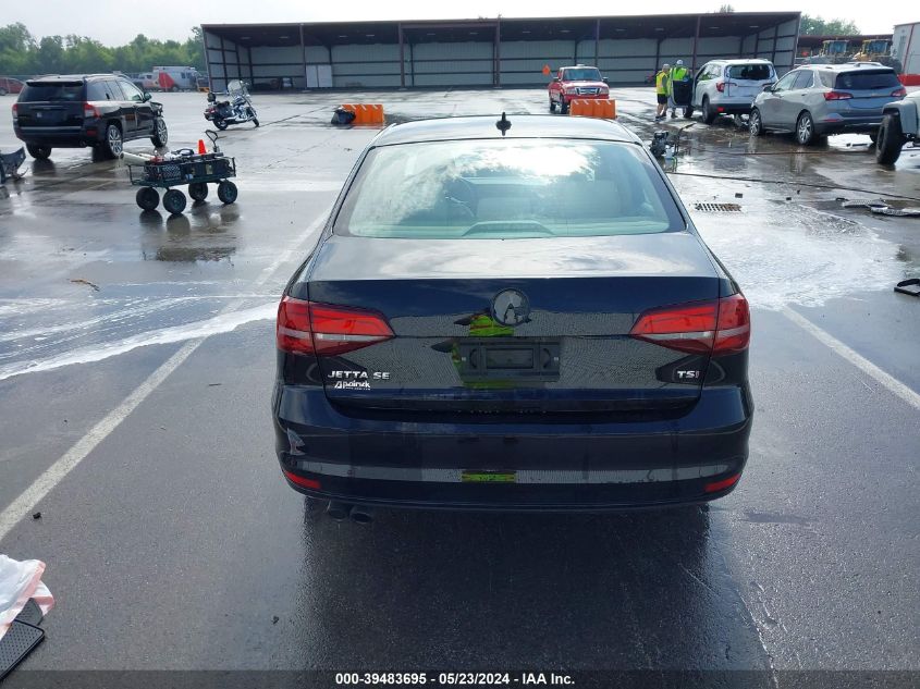 2017 Volkswagen Jetta 1.4T Se VIN: 3VWDB7AJ0HM317892 Lot: 39483695