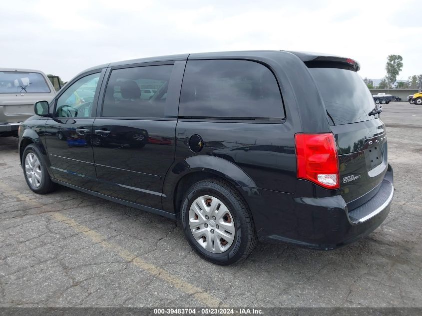 2017 Dodge Grand Caravan Se VIN: 2C4RDGBG3HR846963 Lot: 39483704