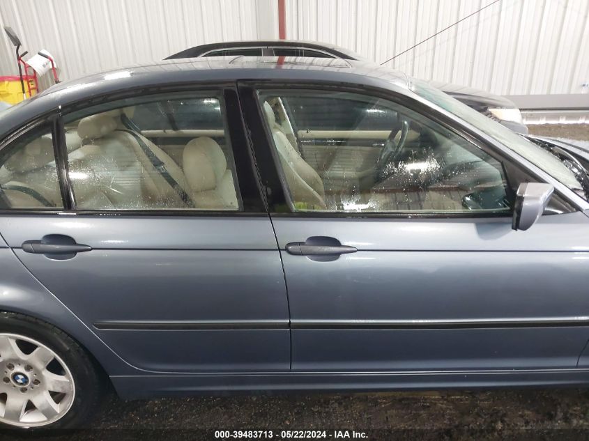 2001 BMW 325I VIN: WBAAV33421FU79460 Lot: 39483713