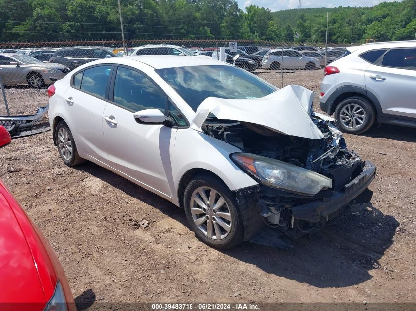 2014 Kia Forte Lx VIN: KNAFX4A67E5100328 Lot: 39483715