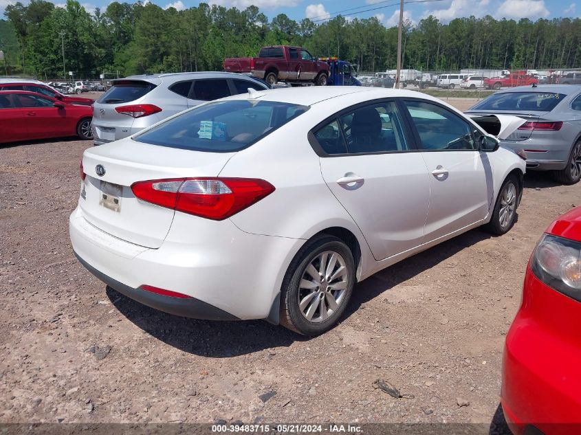 2014 Kia Forte Lx VIN: KNAFX4A67E5100328 Lot: 39483715