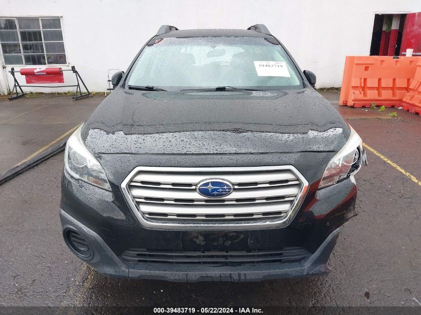 2017 Subaru Outback 2.5I VIN: 4S4BSAAC1H3207486 Lot: 39483719