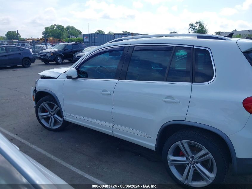 2014 Volkswagen Tiguan R-Line VIN: WVGAV3AX9EW559677 Lot: 39483724