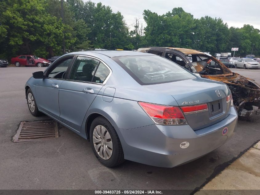 2012 Honda Accord 2.4 Lx VIN: 1HGCP2F31CA107807 Lot: 39483725