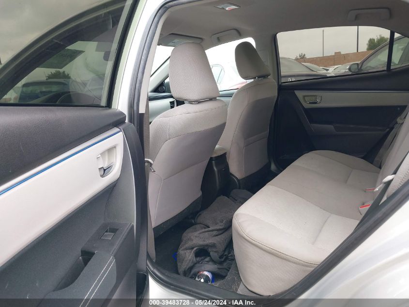 2016 Toyota Corolla Le VIN: 5YFBURHE3GP475529 Lot: 39483728