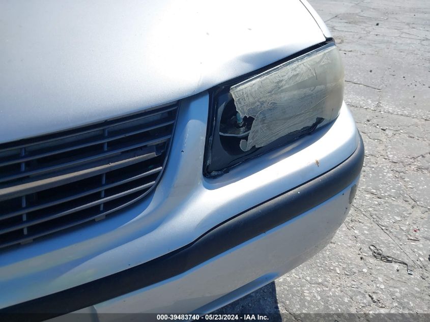 2003 Chevrolet Impala VIN: 2G1WF52E039438082 Lot: 39483740