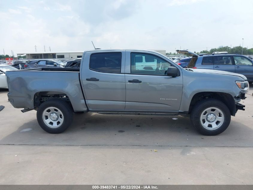 2022 Chevrolet Colorado 2Wd Short Box Wt VIN: 1GCGSBEN3N1308113 Lot: 39483741