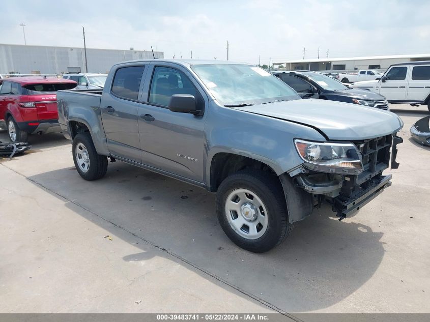 2022 Chevrolet Colorado 2Wd Short Box Wt VIN: 1GCGSBEN3N1308113 Lot: 39483741