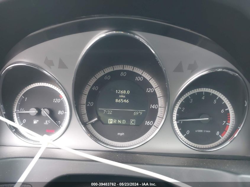 2010 Mercedes-Benz C 300 Luxury/Sport VIN: WDDGF5EB3AR087075 Lot: 39483762