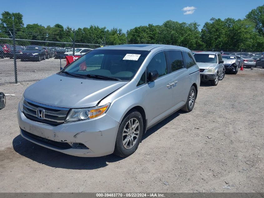 2011 Honda Odyssey Ex-L VIN: 5FNRL5H66BB035344 Lot: 39483770