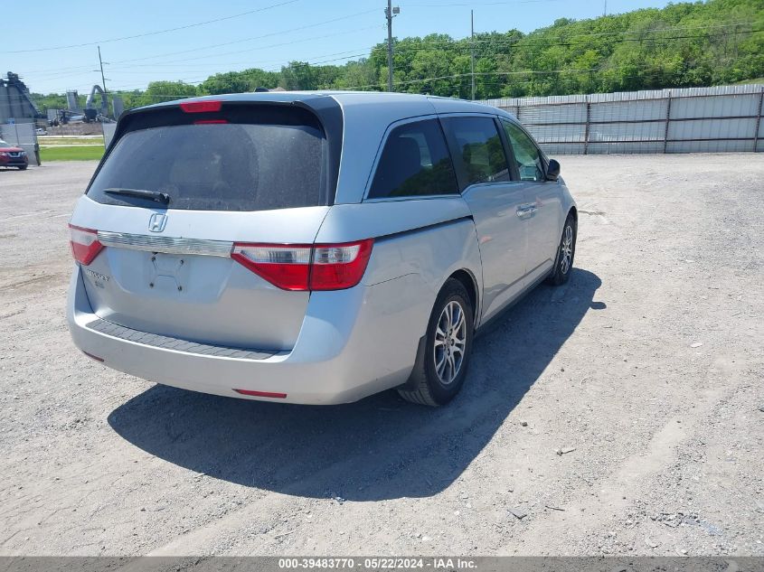 2011 Honda Odyssey Ex-L VIN: 5FNRL5H66BB035344 Lot: 39483770