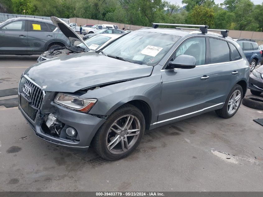 2016 Audi Q5 2.0T Premium VIN: WA1C2AFP5GA127066 Lot: 39483779