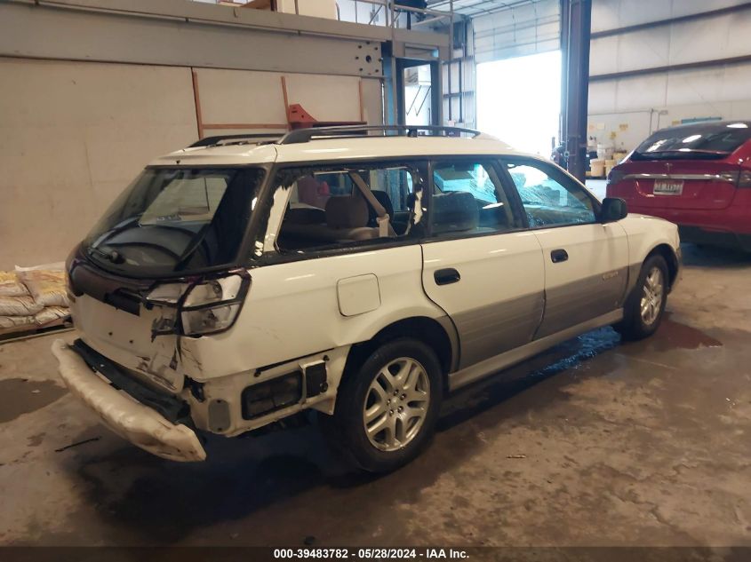 2003 Subaru Outback VIN: 4S3BH675737617591 Lot: 39483782