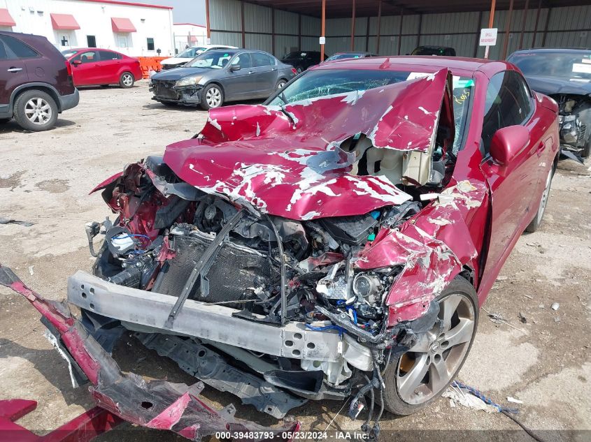 2010 Lexus Is 250C VIN: JTHFF2C20A2505798 Lot: 39483793