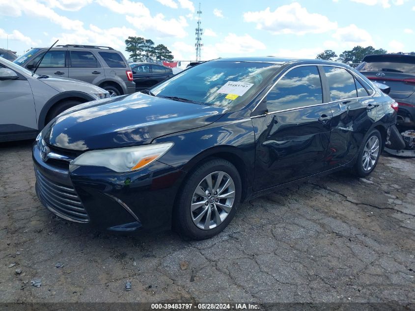 2016 Toyota Camry Xle VIN: 4T4BF1FK8GR553456 Lot: 39483797