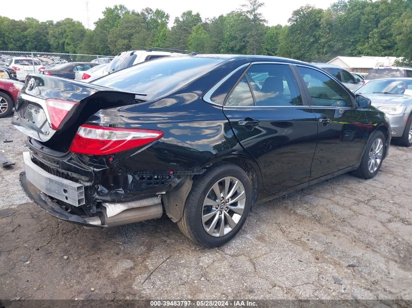 2016 Toyota Camry Xle VIN: 4T4BF1FK8GR553456 Lot: 39483797