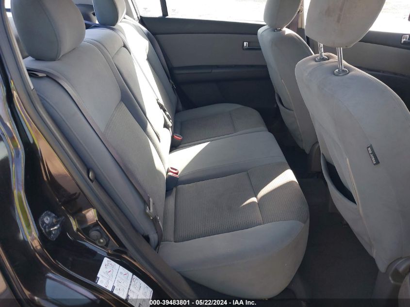 2010 Nissan Sentra 2.0S VIN: 3N1AB6AP8AL722434 Lot: 39483801