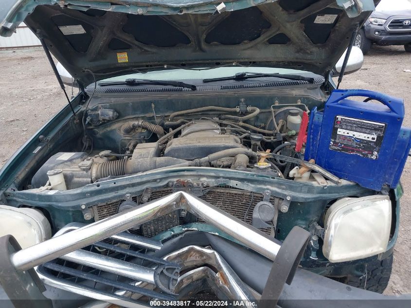 2001 Toyota Tundra Sr5 V8 VIN: 5TBRT34121S132140 Lot: 39483817