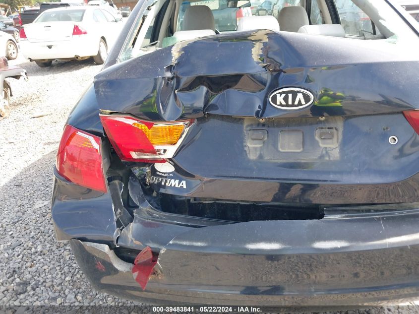 2009 Kia Optima Lx VIN: KNAGE228395355837 Lot: 39483841