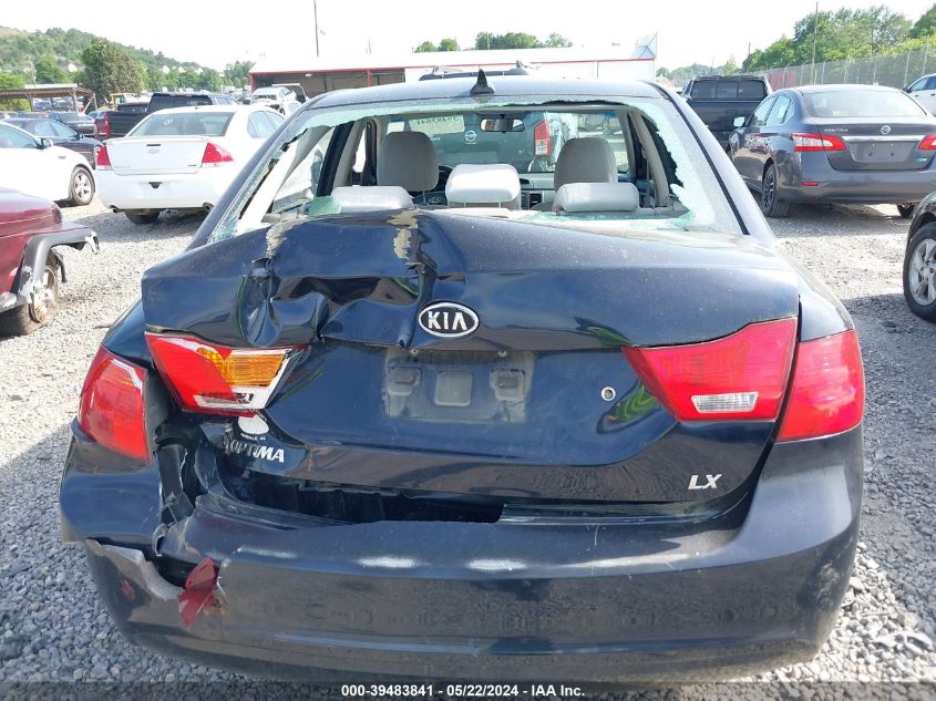 2009 Kia Optima Lx VIN: KNAGE228395355837 Lot: 39483841