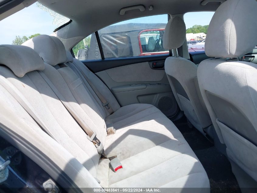 2009 Kia Optima Lx VIN: KNAGE228395355837 Lot: 39483841