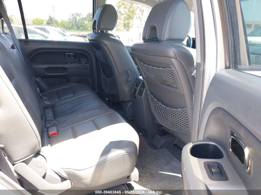 2008 Honda Pilot Ex-L VIN: 5FNYF285X8B021187 Lot: 39483845