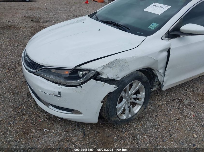 2015 Chrysler 200 Limited VIN: 1C3CCCAB0FN596698 Lot: 39483851