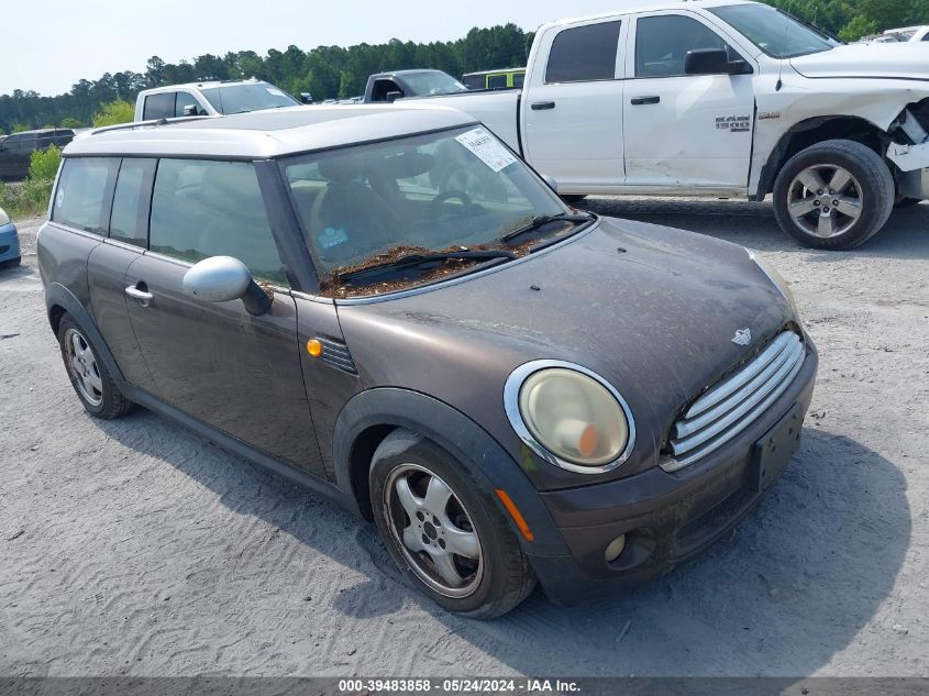 2009 Mini Cooper Clubman VIN: WMWML33579TX34242 Lot: 39483858