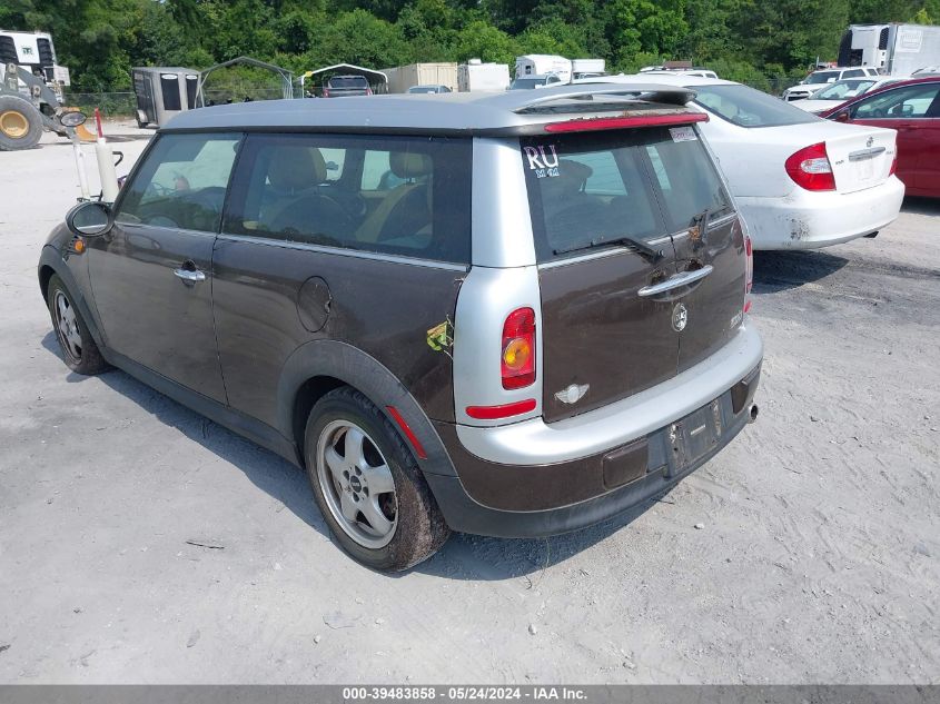 2009 Mini Cooper Clubman VIN: WMWML33579TX34242 Lot: 39483858