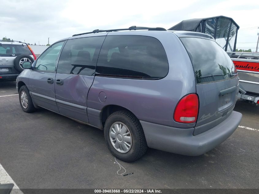 1998 Plymouth Grand Voyager Se VIN: 2P4GP44R2WR759415 Lot: 39483868