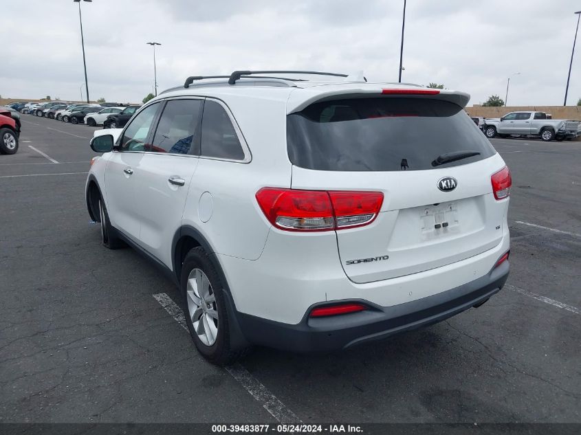 2017 KIA SORENTO 3.3L LX - 5XYPG4A58HG307076